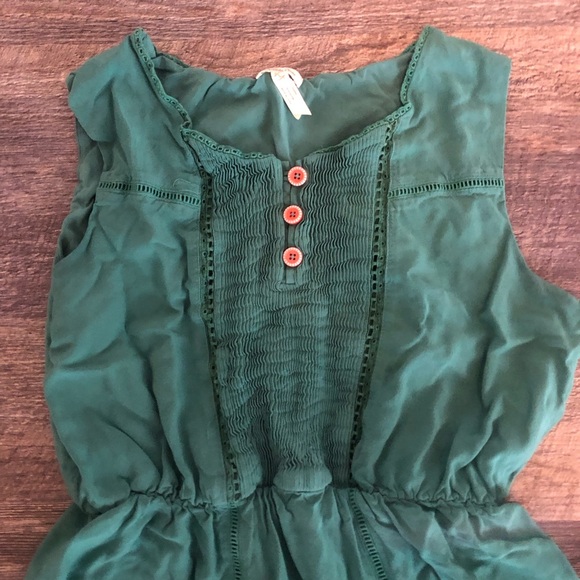 Matilda Jane Women’s Green Large Down In The Valley Sleeveless Lace Maxi Dress - Picture 2 of 7